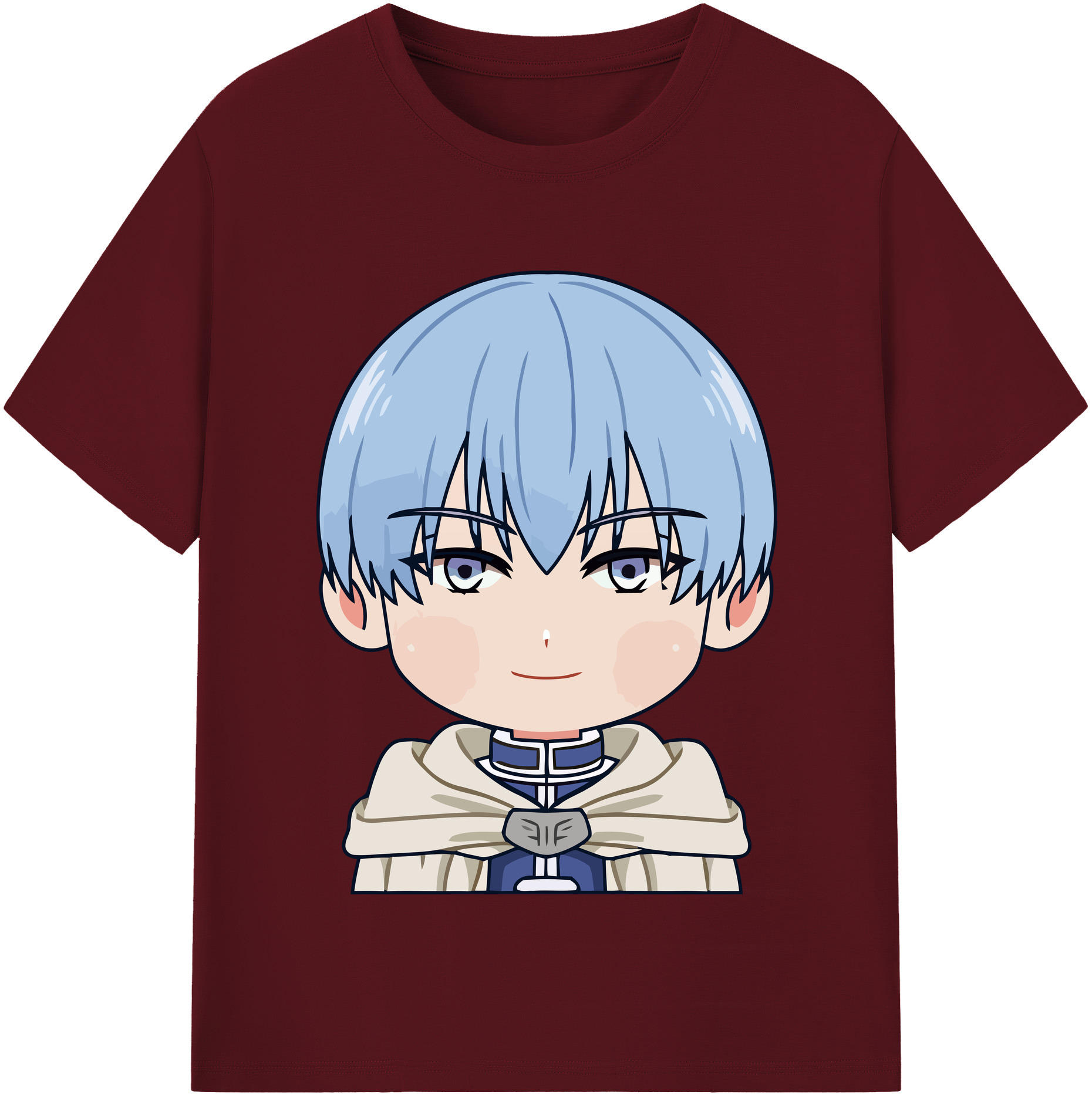 （画像用） 葬送のフリーレン Frieren 綿100％半袖Tシャツ（フロントプリント）
